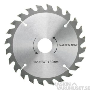 Sågklinga 165 mm 24T Tamo
